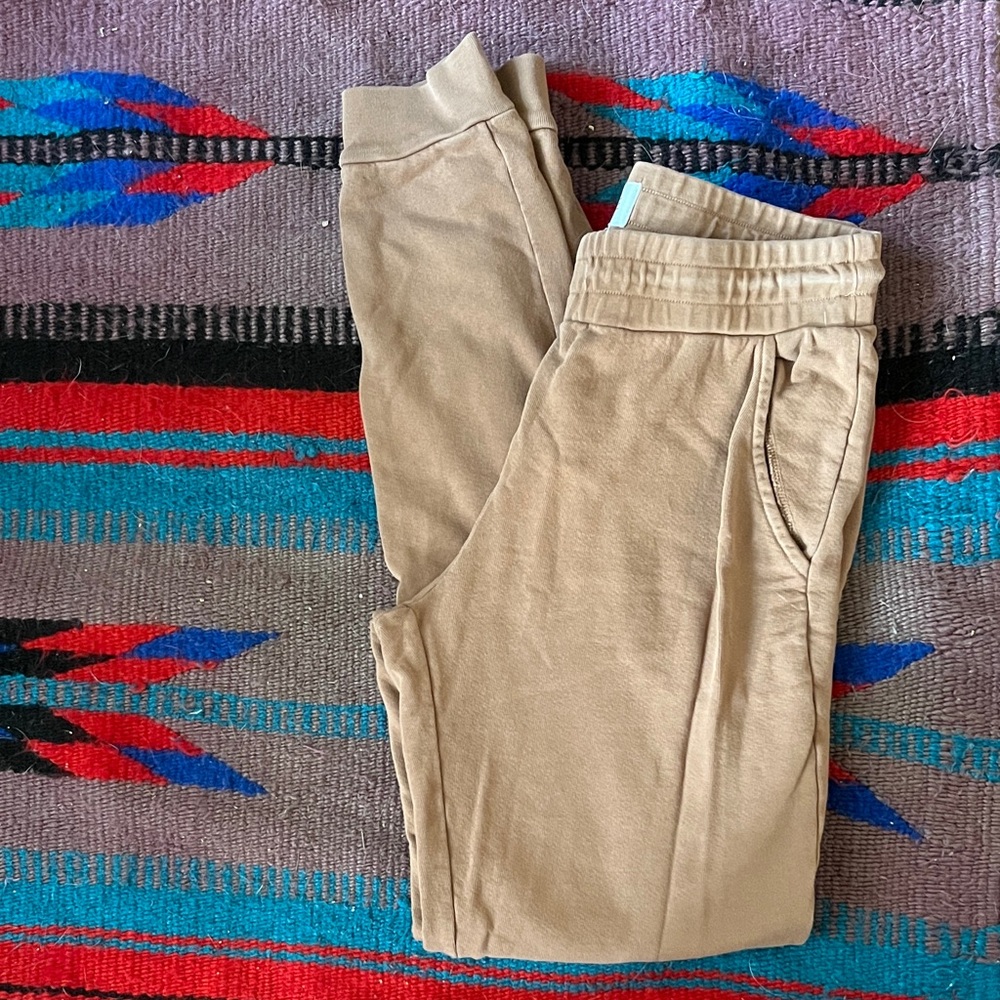 Tan Jogger Pants brand: Mate size small